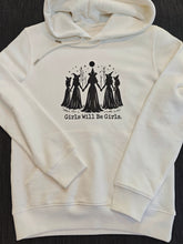 Load image into Gallery viewer, XSS 'Girls will be Girls White hoodie