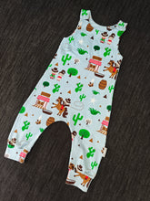 Load image into Gallery viewer, 3-6m  Blue CowboyDungarees