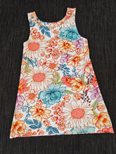 Load image into Gallery viewer, 2-3 Autumn Floral Dungaree Dress