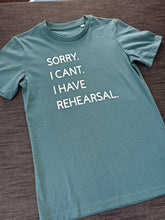 Load image into Gallery viewer, XXS 'Sorry I Cant' Tee
