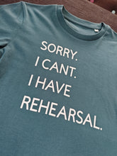 Load image into Gallery viewer, XXS 'Sorry I Cant' Tee