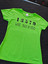 Load image into Gallery viewer, 12-13 'This is Odd' Green tee