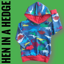 Load image into Gallery viewer, Long Sleeved Supersoft Dino Hoodie